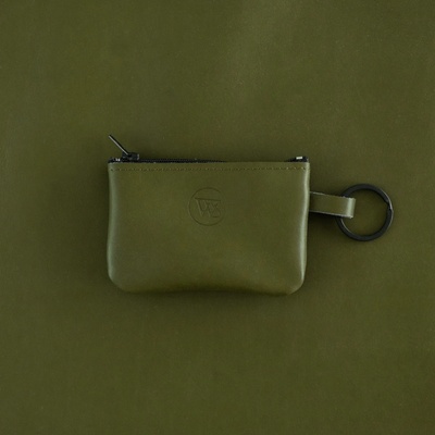 Klíčenka Wood Style Kapsička MINI oliva – Zboží Dáma