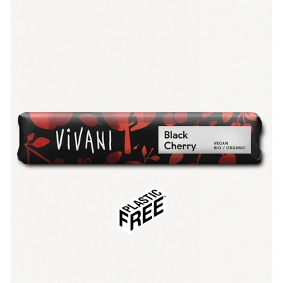Vivani čokoládová tyčinka black cherry 35g – Hledejceny.cz