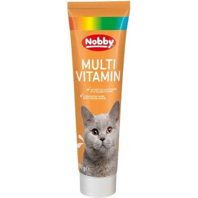 NOBBY Мултивитаминна паста ADULT - паста с ценни витамини за пораснали котки - 100 гр, Nobby Германия - 74901
