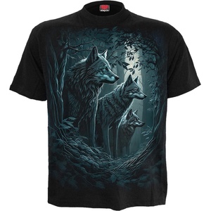 SPIRAL мъжка тениска spiral - forest guardians - черна - t223m101 - metalshop - 47,88 лв