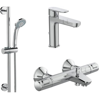 Ideal Standard Промо комплект за баня 3 в 1 Cerafine O и Ceratherm T25 BC984AA