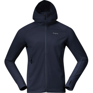 Bergans Мъжко вълнено яке Bergans Rabot Merino Tech Midlayer Hoodie Merino hoodie - Navy Blue (005-7029-0211)