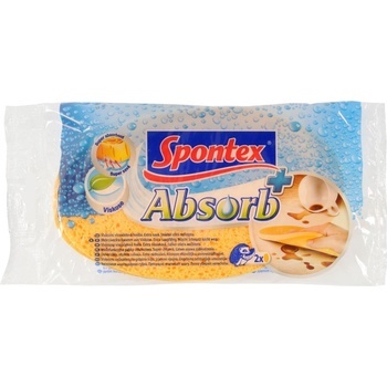 Spontex 97042042 Absorb+ viskózna huba 2 ks