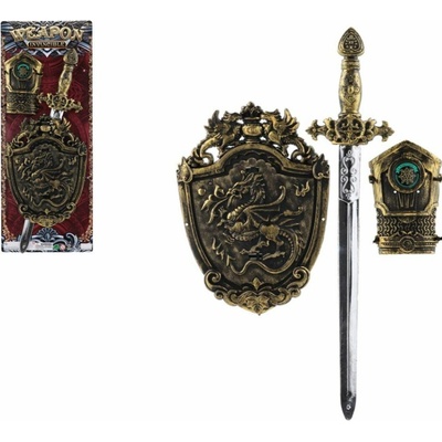 Teddies Rytířská sada - Meč, chránič na ruku a štít