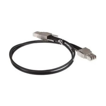 Cisco Кабел CISCO Type 1 Stacking Cable, For Cisco 3850 Series, 1 М, Черен, STACK-T1-1M=