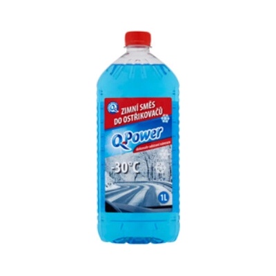Q Power Zimná kvapalina do ostrekovačov -30°C 1 l