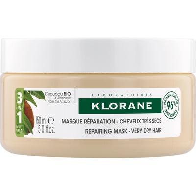 Klorane Cupuacu Възстановяващa маска 3 в 1, 150 ml