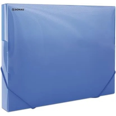 DONAU Гумена папка, 30 мм, pp, a4, donau, полупрозрачно синьо 8545002pl-10/8545001pl-10 (8545002pl-10/8545001pl-10)