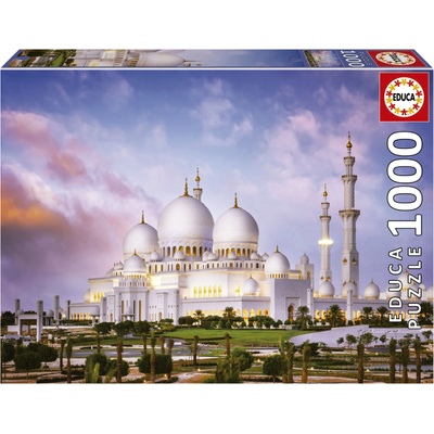 Educa Пъзел Educa от 1000 части - Джамията Шейх Зайед (EDU19644)