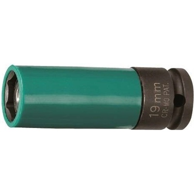 Nástrčná hlavice úderová s magnetem, 1/2", s krytkou na ALU, 19 mm - JONNESWAY S18A4119M
