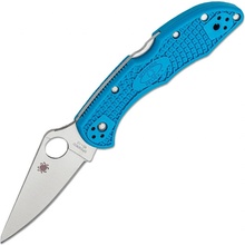 Spyderco Delica 4 Lightweight Blue Flat Ground C11FPBL