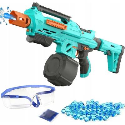 SKD GEL BLASTER PISTOLE NA GELOVÉ KULIČKY CS-002 PUŠKA MODRÁ + PŘÍSLUŠENSTVÍ