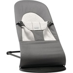 BabyBjörn Бебешки шезлонг BabyBjorn - Balance Soft, Woven/Jersey, Dark grey/Grey (1814-005184) - ozone
