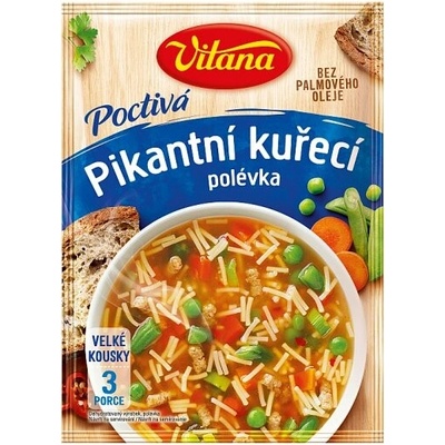 Vitana Poctivá pikantní kuřecí polévka 83 g