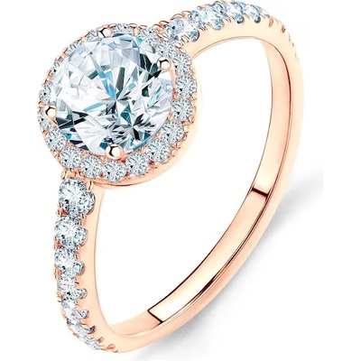 SAVICKI Годежен пръстен This is Love: розово злато, диамант