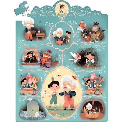 Djeco Pinocchio 54 dielov