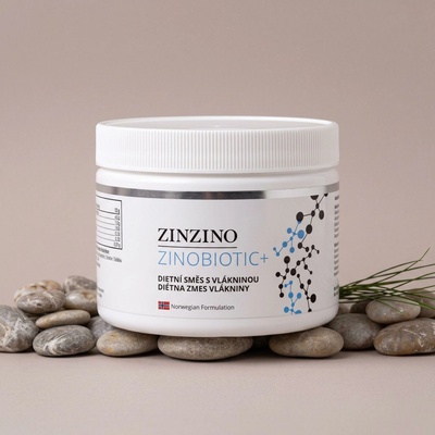 Zinzino Zinobiotic+ Přírodní dietní směs s vlákninou 180 g