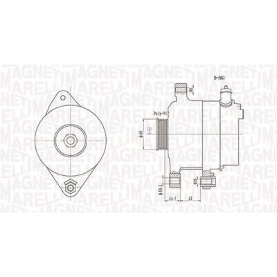 generátor MAGNETI MARELLI 063731595010