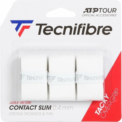Tecnifibre Contact Slim 3 ks biela