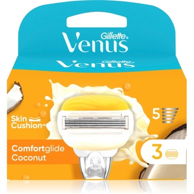 Gillette Venus Comfortglide Coconut Резервни остриета 3 бр