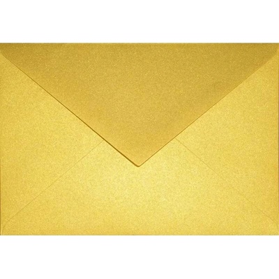 NETUNO Obálka C6 metalická Aster Metallic Cherish zlatá
