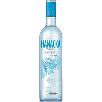 Hanácká Vodka 37,5% 0,7 l (čistá fľaša)
