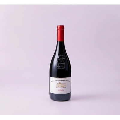 Tsinandali Estate Sophia 2023 Aleksandrouli Mujuretuli gruzínské suché červené 2018 15% 0,75 l (holá láhev)
