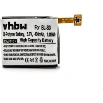 Image 1 of VHBW Батерия за LG Watch R W110 / Watch R W150, 400 mAh (800116145)