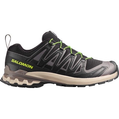 Salomon Мъжки мултиспорт обувки Salomon XA Pro 3D V9 Multisport shoes - Black / Dark Gull Gray / Acid Lime - размер 47 1/3 (EU) (022-0948-1222)