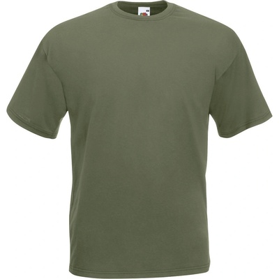 Fruit of the Loom pánske tričko 61-422-0 classic olive
