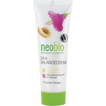 Neobio 24-h Balance krém Bio-Meruňkový olej & Ibišek 50 ml