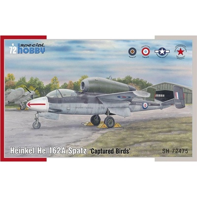 Special Hobby Heinkel He 162A Spatz Captured Birds1:72