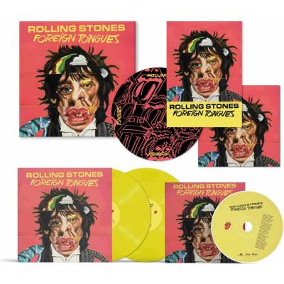Rolling Stones - Foreign Tongues Yellow Vinyl 2+Blu-ray Box LP