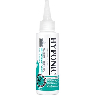 Hyponic No Sting Hinoki Cypress Čistič Uší pro kočky 120 ml