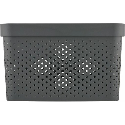 Curver Infinity box bodkovaný 35,5 x 26,2 x 21,9 cm 17 l