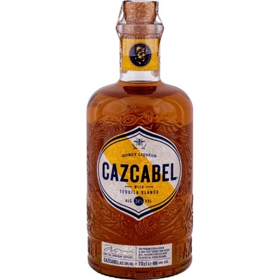 Cazcabel Honey Tequila Liqueur 34% 0,7 l (čistá fľaša)