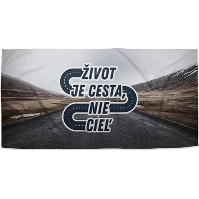 Sablio Uterák Život je cesta nie cieľ 50 x 100 cm