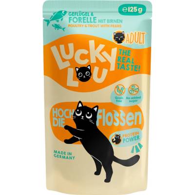 Lucky Lou Adult 16 x hydinové a pstruh 125 g