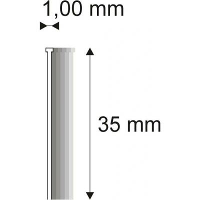 Truhlářské Brady Narex 12/35 (18G) - 1 x 35 mm - 5.000 ks