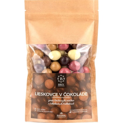 Brix – Grown for flavour Lískové ořechy v čokoládě 250 g
