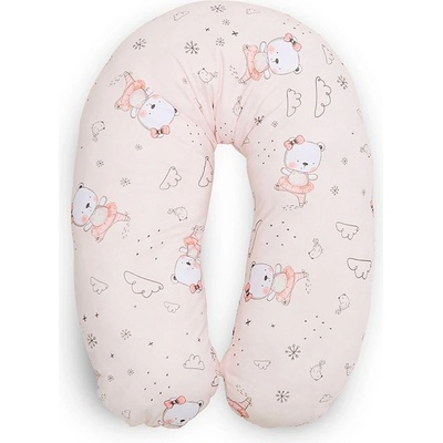 Lorelli ВЪЗГЛАВНИЦА ЗА КЪРМЕНЕ РАНФОРС РОЗОВО МЕЧЕ БАЛЕРИН (3800151997573)