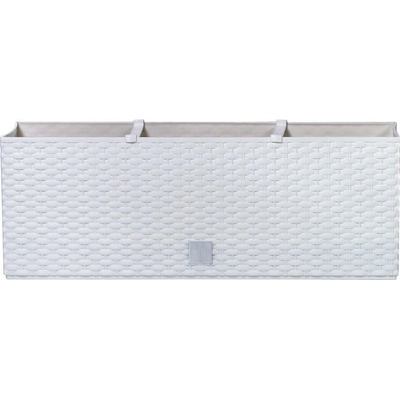 Prosperplast Rato case Samozavlažovací hrantík, plast, biela, 51,4 x19,2 cm 19626S449