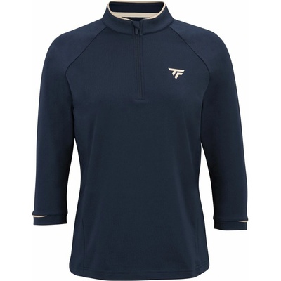 Tecnifibre Dámske trička (dlhý rukáv) Thermo Zipper 3 4 Sleeves marine Modrý
