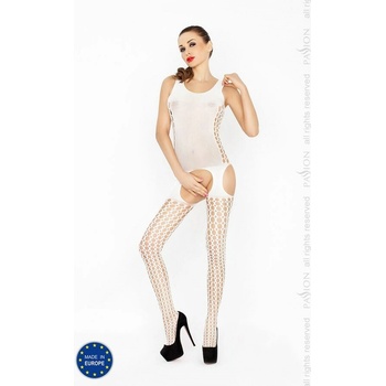 Bodystocking BS029 white biela