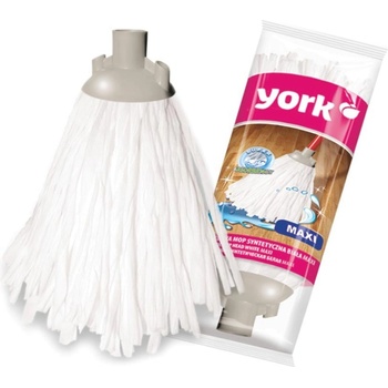 York Моп York, със синтетични ленти, 140 g, конусовидна резба (5903355006213)