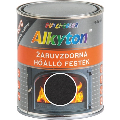 Alkyton Vypalovací barva žáruvzdorná, kovářská černá, 750 ml 1019-075