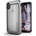 Ghostek Atomic Slim Case - хибриден удароустойчив кейс за iPhone XS, iPhone X (сребрист)