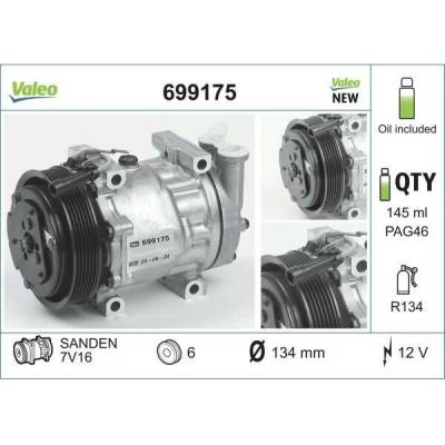 Kompresor, klimatizace Valeo 699175
