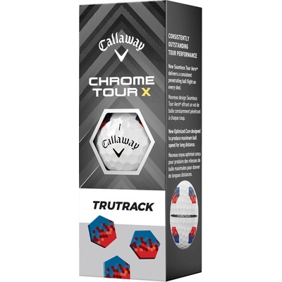Callaway Chrome Tour X TruTrack white 3 pcs
