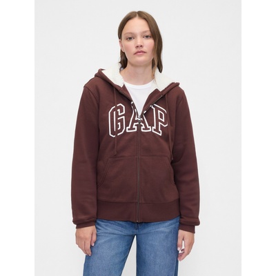 GAP Топъл суитшърт Logo Sherpa GAP GAP | Kafyav | ЖЕНИ | XS